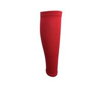 QAUUCP Manchon Compression Mollet Manchons de Compression for mollets, 1 pièce, attelle tibia, Support Protection des jambes, chaussette for course à pied, cyclisme, basket-ball(Red,XL)