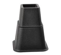 QAUUCP Rehausseur Pieds de Lit 8Pcs Adjustable Bed Risers Or Furniture Riser to Create an Additional 3 inches of Storage Desk Or Sofa Lift(S)