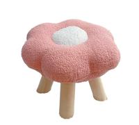 QAUUCP Repose-Pieds Ottoman Tabouret Bas à Motif de Fleurs
