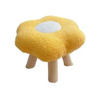 QAUUCP Repose-Pieds Ottoman Tabouret Bas à Motif de Fleurs