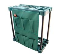 QAUUCP Support Range Outils de Jardin Organisateur d'outils de Jardin for l'organisation et Le Rangement du Garage Râteau Balai Pelle