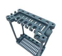 QAUUCP Support Range Outils de Jardin Support à Outils de Garage, Support Balai, Rangement Utilitaire for Jardin et pelouse