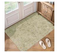 QAUUCP Tapis Salon Vintage Tapis Lavable en Velours Cristal, Tapis Vintage d'intérieur for Salon, Grand antidérapant Machine(Color5,120x160cm)