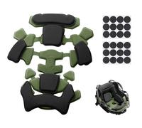Qavctw Kit de rembourrage en mousse pour casque tactique Airsoft - Coussinets remplaçables pour casque de vélo militaire ACH/FAST/MICH/IBH/PASGT/USMC/Airsoft