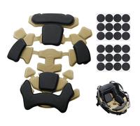 Qavctw Kit de rembourrage en mousse pour casque tactique Airsoft - Coussinets remplaçables pour casque de vélo militaire ACH/FAST/MICH/IBH/PASGT/USMC/Airsoft