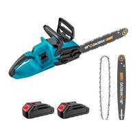 Qawner Tronçonneuse électrique sans fil Makita 18 V, longueur de coupe 405 mm, 405 mm, batterie 1 500 W, pour le travail du bois et le jardin (2