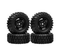 QAWRYV RC Pneus Voiture pour Axial pour SCX10 II pour TRX-4 pour Capra 1/10 Pneus 1,9 Pouce Jantes Caoutchouc Souple 108 Mm pour Voiture Radiocommandée pour Rock Crawler Tout-Terrain