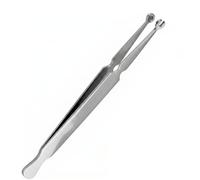 QAWSAF Boule de piercing - Pince de piercing - Pince de piercing - Pince de piercing - Pince de piercing - Pince de fixation - Pour cartilage, nez, labret et hélix - 11,5 cm