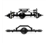 QAWSED Compatible avec D90 pour Gelande II TF2 pour Yota 1/10 Pièces De Modification pour Chenilles Radiocommandées, Essieux Avant Et Arrière en Métal CNC RC Essieu