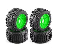 QAWSED Compatible avec TRAXXAS pour Sledge pour ARRMA pour KRATON 1/10 1/8 Voiture RC 4 Pièces 152Mm pour Pneu De Camion Monstre avec Roue Hexagonale De 12Mm 14Mm 17Mm Roue Voiture RC