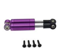 QAWSED Mise à Niveau RC Shock Compatible avec Racing HM6094 BE6093Hopup 1/14 Rc Modèle De Voiture Jouet Pièces 2PCS Amortisseur Avant Amortisseur À Huile Type Rempli(Purple)