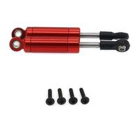 QAWSED Mise à Niveau RC Shock Compatible avec Racing HM6094 BE6093Hopup 1/14 Rc Modèle De Voiture Jouet Pièces 2PCS Amortisseur Avant Amortisseur À Huile Type Rempli(Red)