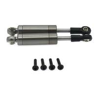QAWSED Mise à Niveau RC Shock Compatible avec Racing HM6094 BE6093Hopup 1/14 Rc Modèle De Voiture Jouet Pièces 2PCS Amortisseur Avant Amortisseur À Huile Type Rempli(Gray)