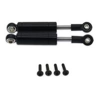 QAWSED Mise à Niveau RC Shock Compatible avec Racing HM6094 BE6093Hopup 1/14 Rc Modèle De Voiture Jouet Pièces 2PCS Amortisseur Avant Amortisseur À Huile Type Rempli(Black)