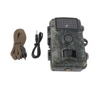 QAXRZCUCD 16MP 1080P Caméra De Chasse Et Jeu À La Faune Sécurité Activée par Le Mouvement IP66 Étanche Nuit Infrarouge Extérieure Images Et VidéOs Nettes