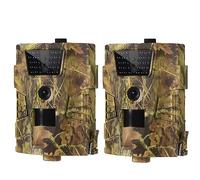 QAXRZCUCD Caméra De Chasse Sentier Vision Nocturne Pièges Photo Wildcamera Surveillance Sauvage Caméras Repérage La Faune Images Et VidéOs Nettes(2PCS HT001B)