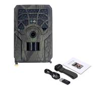 QAXRZCUCD Caméra De Chasse Vision Nocturne 720P 15M, Suivi des Sentiers La Faune, Infrarouge, Haute Définition, sans Fil Images Et VidéOs Nettes(PR300C)