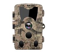 QAXRZCUCD Caméra De Suivi des Sentiers La Faune en Plein Air, 20mp HD 1080P, Vision Nocturne, Accessoires Chasse, Étanche IP66, Jeu, Portée Thermique Images Et VidéOs Nettes