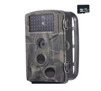 QAXRZCUCD Caméra De Suivi La Faune 24mp 2.7K, Piège Photo Vidéo en Plein Air, Chasse À Infrarouge, Vue Nocturne, Détection Mouvement for Images Et VidéOs Nettes(with 32GB TF Card)