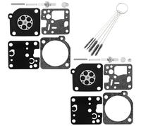QAZAKY 2 pièces carburateur Joint Rebuild Kit de Réparation pour Zama RB-FA1 RB-K66A RB-K66B RB-K67A RB-K67B RB-K70 RB-K70A RB-K71 RB-K72 RB-SK18 RB-SK18A Blower Trimmer Echo ES230 ES231