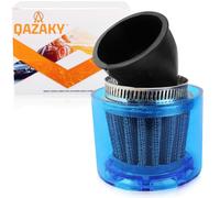 QAZAKY 2 pièces filtres à air 41mm 42mm 43mm coude à 45 degrés anti-éclaboussures couvercle plastique étanche pour moto VTT quad scooter kart Pit Dirt Bike 50cc-90cc 110cc 125cc 150cc 200cc 250cc GY6