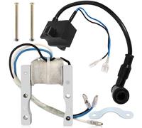 QAZAKY Bobine d'allumage CDI + bobine magnéto pour moteur de vélo motorisé 49 cc, 50 cc, 60 cc, 80 cc