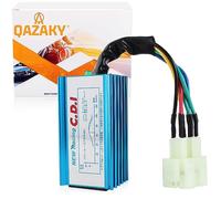 QAZAKY Boîtier CDI Racing 6 broches AC pour GY6 50 cc - 70 cc 80 cc 90 cc 110 cc 125 cc 150 cc 4 temps ATV Go Kart cyclomoteur Quad Pit Dirt Mini Pocket Bike Chopper 6 broches 139QMB 152QMI 157QMJ 6 broches