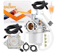 QAZAKY Carburateur Pompe à carburant compatible avec Kawasaki FE290 Golf Cart Gas Club Car DS Precedent Turf Carryall OHV 1016438 1016439 1016440 1016441 1016478 17561 1018056-01 1019056-056-01 01 10