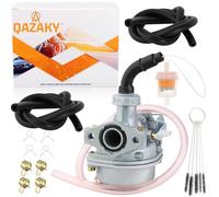 QAZAKY Carburateur PZ14 compatible avec PZ14Q 60cc Pocket Dirt Pit Bike Scooter Sport Utility Quad ATV Cyclone Vitacci Chinese GY6 Moteur 1,4 cm