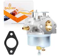 QAZAKY Carburateur réglable compatible avec Tecumseh 640349 640052 640054 640058 640058A HMSK80 HMSK85 HMSK90 HMSK100 HSMK110 LH318SA LH358SA 8HP 9HP 10HP Chipper de générateur Shi Redder Carb
