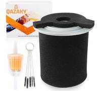 QAZAKY Filtre à air avec pré-filtre compatible avec Yamaha G1 2-Cycle 1978-1989 / G14 4-Cycle 1995-1996 Golf Cart Club Car J10-14417-00 JF7-14450-01 2132 2120 FIL-000004 000007