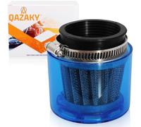 QAZAKY Filtre à Air Étanche 44-46 mm, Couvercle en Plastique pour Moto, VTT, Quad, Scooter, Kart, Cyclomoteur, Moto de Course 47-200 cc