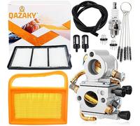 QAZAKY Kit carburateur compatible avec scie à béton TS410 TS410Z TS420 TS420Z Zama C1Q-S118 C1Q-S118D Carb 4238-120-0600 42381200600