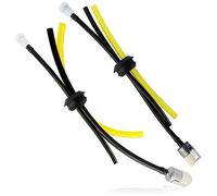 QAZAKY Kit de réalimentation pour tuyau de carburant avec œillets pour souffleur, motoculteur, élagueur, débroussailleuse, tondeuse Echo 900103 90097 GT200 PE200 PE201 PPF210 SRM210 SRM211 SRM230