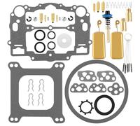 QAZAKY Kit de reconstruction de carburateur compatible avec Edelbrock 1400 1404 1405 1406 1407 1409 1411 1477 Automotive 500 600 650 700 750 800 CFM Weber Marine Carb Mercruiser 809064 ter 9000 Série