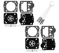 QAZAKY Kit de réparation de joint de diaphragme de carburateur compatible avec Zama RB-149 Jonsered CS2234 CS2238 235 235E 236 240 435 435E 440E C1T-EL41A C1T-W33 C1T-W33A C1T-W33B C1T-W33B 1T-W33 C
