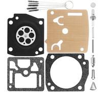 QAZAKY Kit de réparation de joint de membrane de carburateur pour RB-31 034 MS340 036 MS360 044 Zama C3A S4A S4B S4C S19 S25 S26 S27 S27A S27B S27C S27D S31 S31A S31A 31B S33. 1C S31D S31E S38 S39 S52