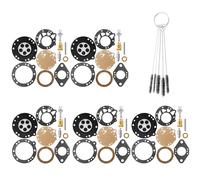 QAZAKY RK-88HL Kit de réparation de carburateur compatible avec Tillotson 2 cycles HL Model Homelite HL-108A HL-112A HL-117A HL-125A HL-129A HL-130A HL-132A HL-155A HL-180A HL-290A HL-293E HL-293F