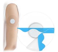 QaZanteiar 20 Pièces Patch Capteur Freestyle Libre 2, Patch de Fixation Transparents et Imperméable, Pour la protection quotidienne du capteur