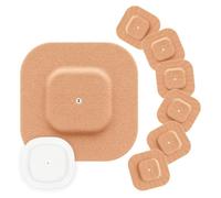 QaZanteiar 40 Pièces Compatibles avec Medtronic Simplera Sync, Série de Patchs Simplera, Auto-Adhésifs, Doux pour la Peau et Respirants, Sans Latex, Adhérence forte Pendant 7 jours (Beige)