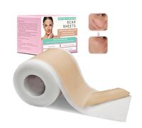 QaZanteiar Feuilles de Cicatrice en Silicone Rouleau (1,6" x59"-1.5M), Pansement Silicone Cicatrice Imperméables, Bande Silicone Cicatrice Réutilisables, Convient à Toutes les Cicatrices Non Ouvertes