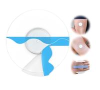 QaZanteiar Patch Capteur Freestyle Libre 2, 55 Pièces Transparent, Durable, Fixation Pour Capteurs Freestyle Libre, Non Irritant Patch Freestyle Libre 2, Idéal pour le Sport, Natation et au Quotidien