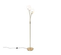 Qazqa athens-opal - Lampadaire - 5 lumière - H 160 cm - Doré - Moderne - éclairage intérieur - Salon I Chambre I Cuisine I Salle à manger