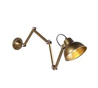 Qazqa avon - Applique murale avec bras flexible - 1 lumière - L 170 mm - Cuivre - Rustique - éclairage intérieur - Salon I Chambre