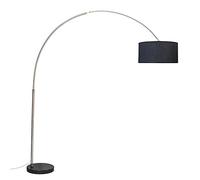 Qazqa Booglamp XXL - Lampe arquée - 1 lumière - H 2250 mm - Acier - Moderne - éclairage intérieur - Salon