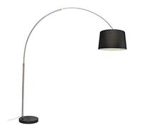 Qazqa Booglamp XXL - Lampe arquée - 1 lumière - H 2470 mm - Acier - Moderne - éclairage intérieur - Salon