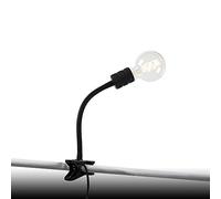 Qazqa cavalux - Lampe de table avec bras flexible - 1 lumière - Ø 5 cm - Noir - Moderne - éclairage intérieur - éclairage intérieur,Garage/cellier,Bureau