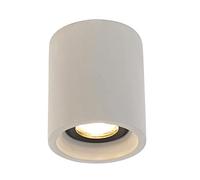 Qazqa deep - Spot plafond, plafonnier - 1 lumière - Ø 100 mm - Gris - Rustique - éclairage intérieur - Salon I Chambre I Cuisine I Salle à manger