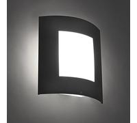 Qazqa emmerald - Applique murale - 1 lumière - H 260 mm - Gris foncé - Moderne - éclairage extérieur