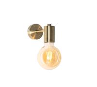 Qazqa facil - Applique murale - 1 lumière - L 6.5 cm - Bronze - Rustique - éclairage intérieur - Salon I Chambre I Cuisine I Salle à manger